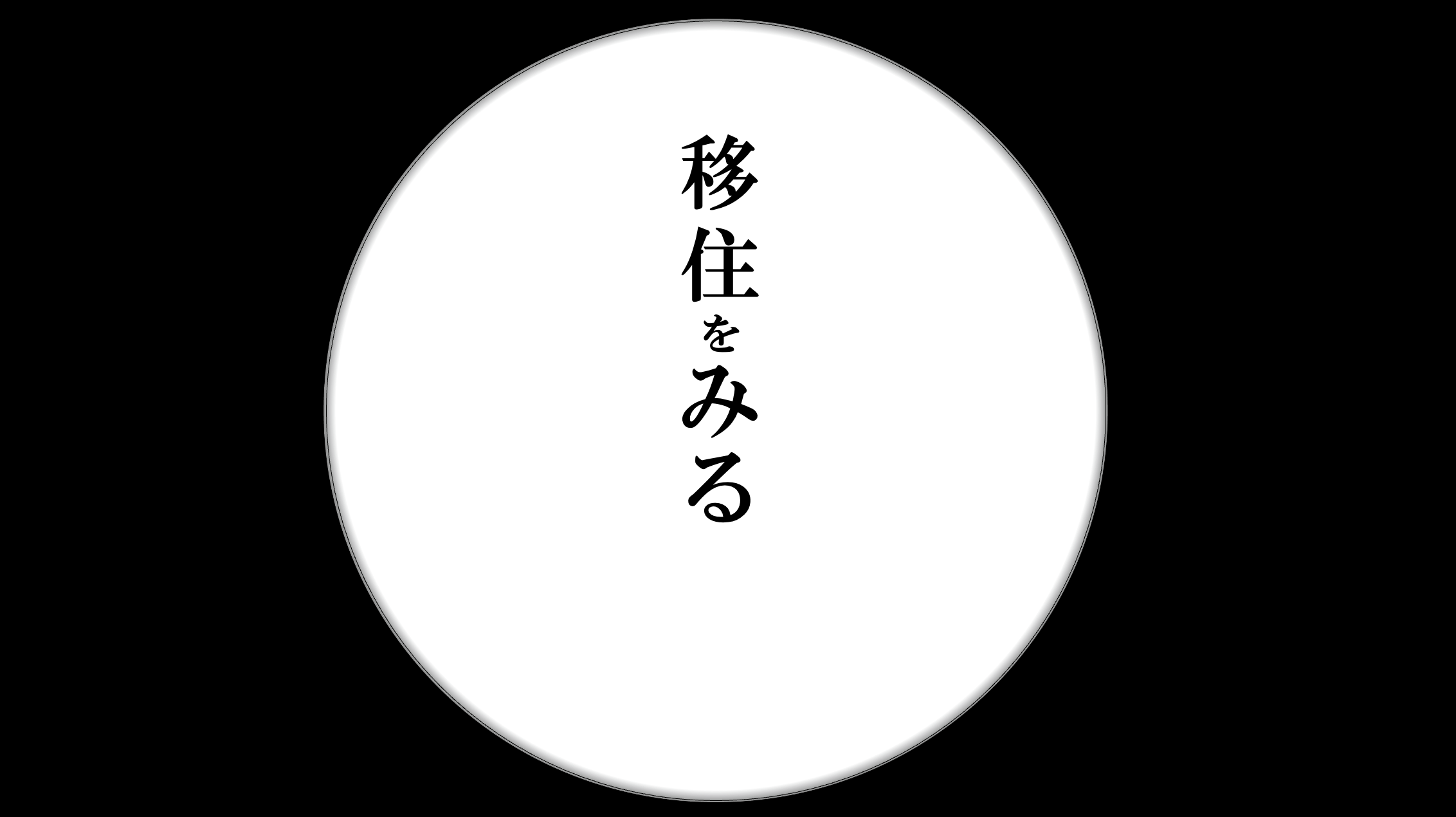 ギャラリートーク「移住をみる」イメージ